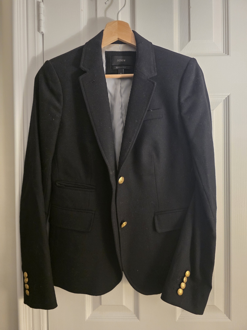 J.Crew Women's Wool Schoolboy Blazer